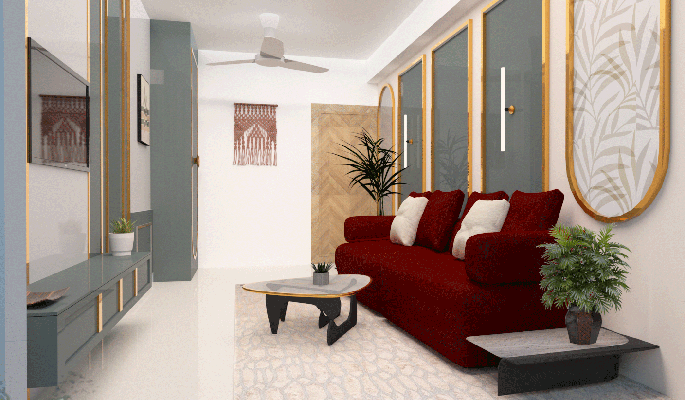 1BHK Interior design Image