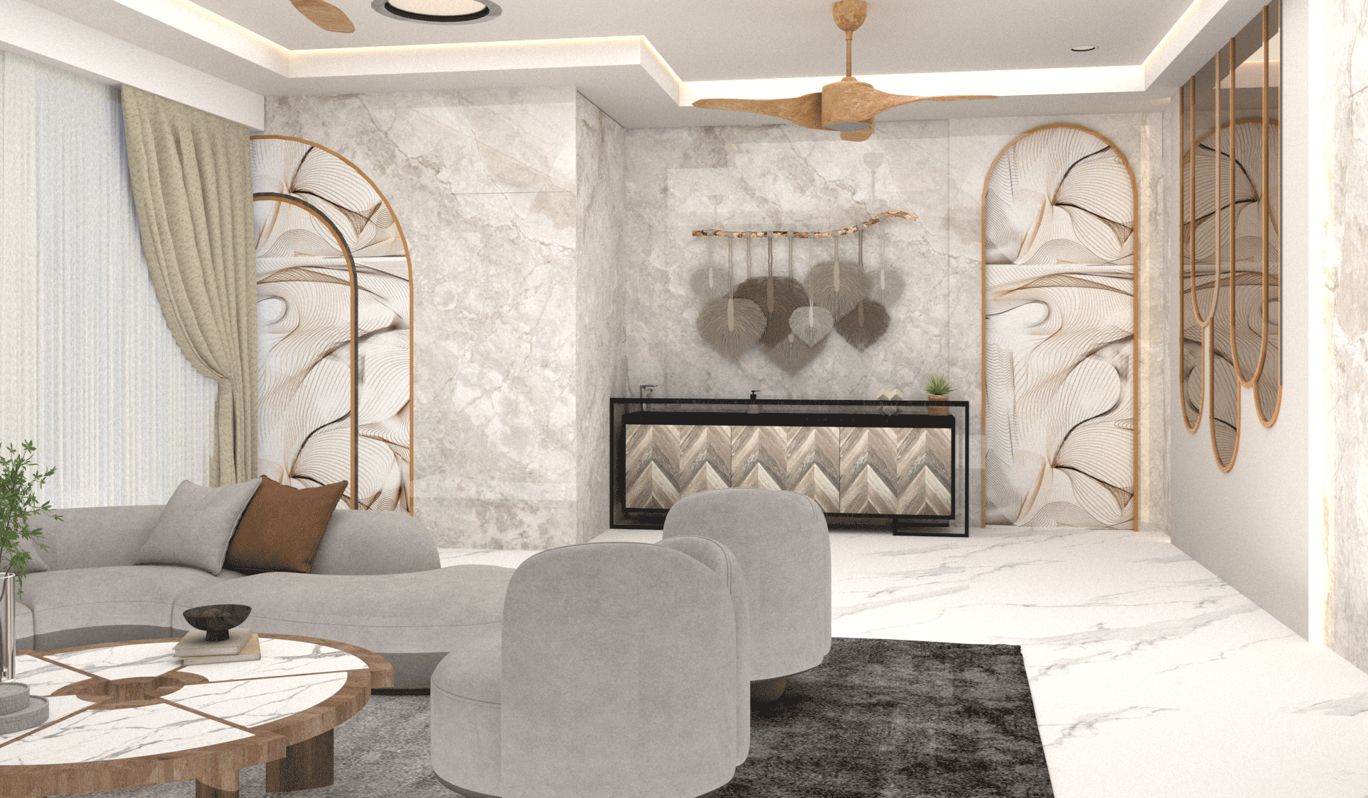 Living room Interior design Image